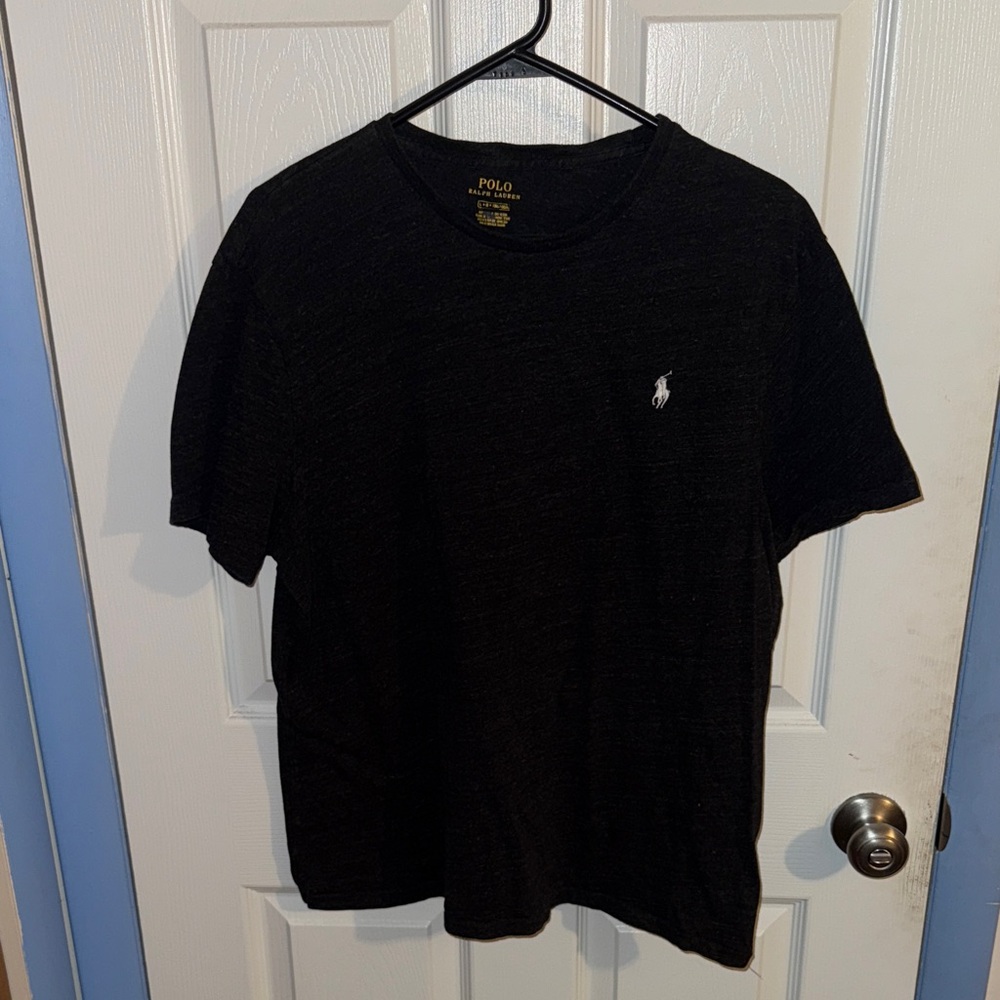 Polo by Ralph Lauren Charcoal Tee for Men